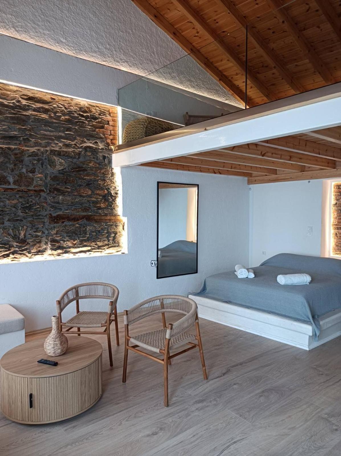 Ferienwohnung Michalelis Loft & Cave Plomari Exterior foto